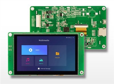 TFT de 7.0-polegadas com tela sensível ao toque para equipamentos automotivos, painel do carro, áudio do carro